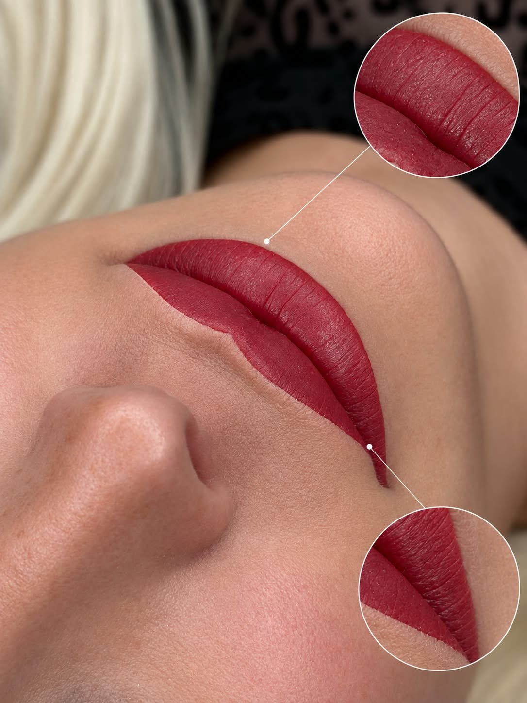 Aquarell Lips & Shaded Lipliner — Arbeit von HelloBeauty by LiLu